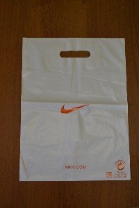 Пакет «Nike» 30*40 см с вырубной ручкой 